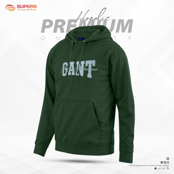 Gant Premium Hoodie | 3 Colors | Superb Lifestyle